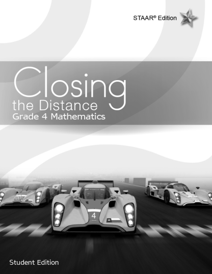 Closing the Distance, Grade 4 Mathematics Student Edition (English)