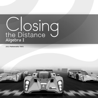 Closing the Distance, Algebra I Student Edition (English)