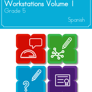 Mathematics STAAR® Workstations Volume 1, Grade 5 Spanish