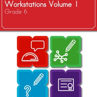 Mathematics STAAR® Workstations Volume 1, Grade 6 English