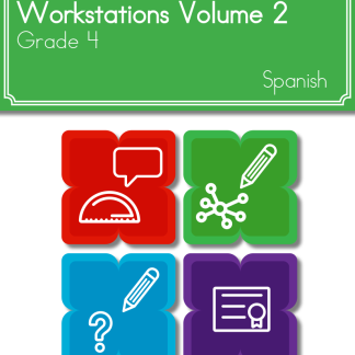 Mathematics STAAR® Workstations Volume 2, Grade 4 Spanish
