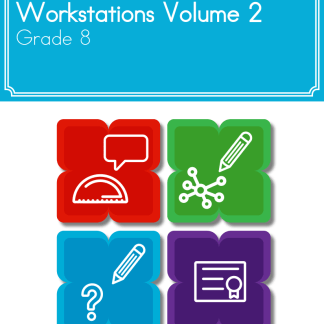Mathematics STAAR® Workstations Volume 2, Grade 8 English