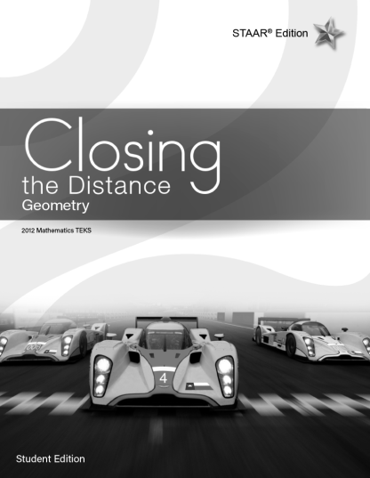 Closing the Distance, Geometry Student Edition (English)