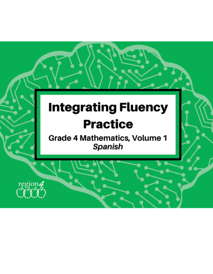 Integrating Fluency Practice: Grade 4 Mathematics, Volume 1 Spanish