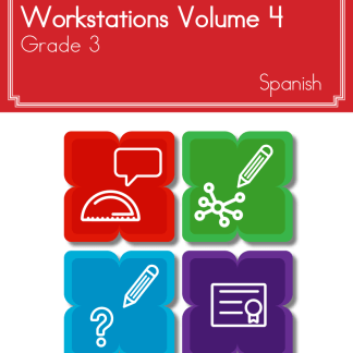 Mathematics STAAR® Workstations Volume 4, Grade 3 Spanish