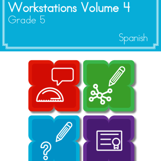 Mathematics STAAR® Workstations Volume 4, Grade 5 Spanish