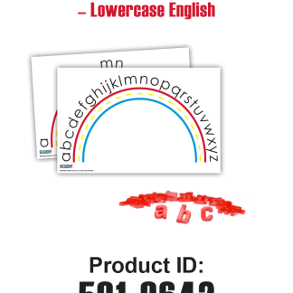 Letter Sets for Small Group Instruction (Lowercase English)