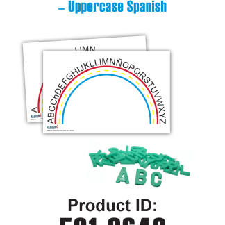 Letter Sets for Small Group Instruction (Uppercase Spanish)