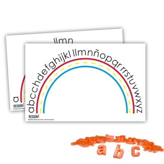 Letter Sets for Small Group Instruction (Lowercase Spanish)