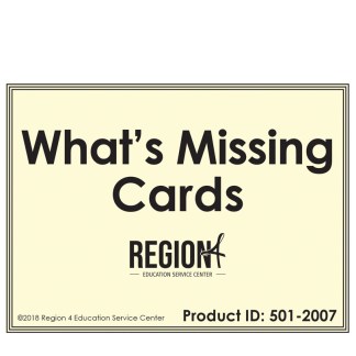 Reading by Design What's Missing Deck
