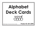 Reading by Design-Volume 0- Alphabet Deck Item ID: 501-2098
