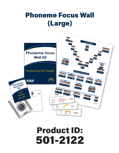 Phoneme Focus Wall (Large) 5.5” w × 8.5” h