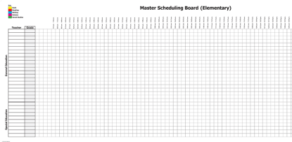 Mattoboard Schedule.pdf Master Scheduling Board (Elementary) – Region 4 Store