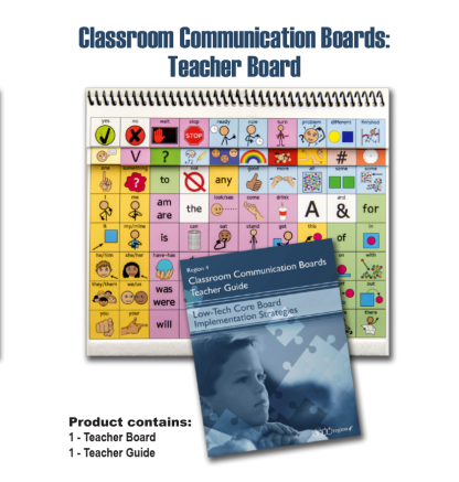 Classroom Communication Boards: Teacher Board