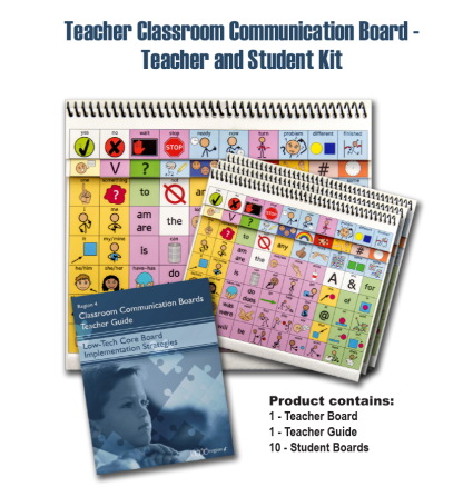 Classroom Communication Boards: Teacher and Student Kit
